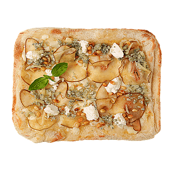 Пицца Римская с грушей, голубым сыром и рикоттой