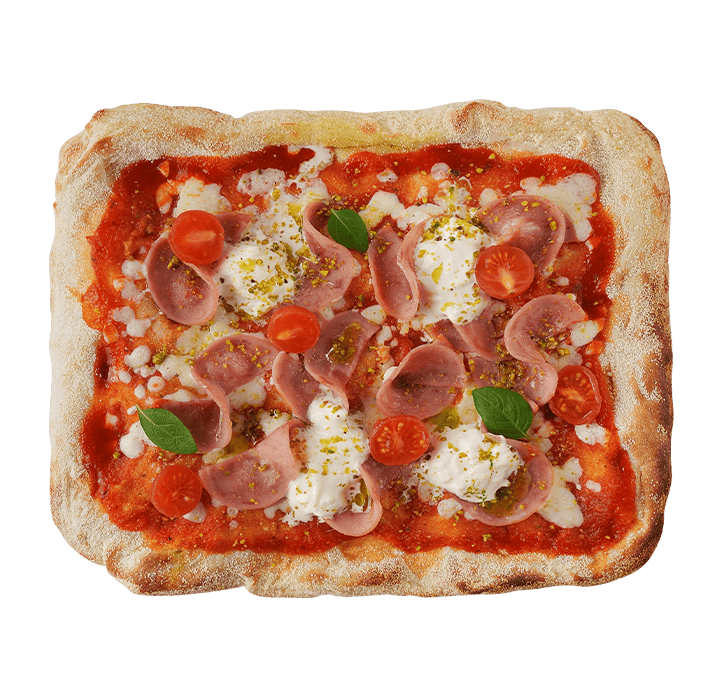 

Пицца Римская с ветчиной и фисташками