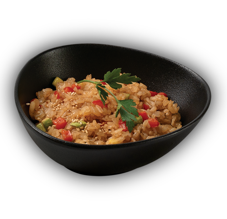 

Тяхан с овощами