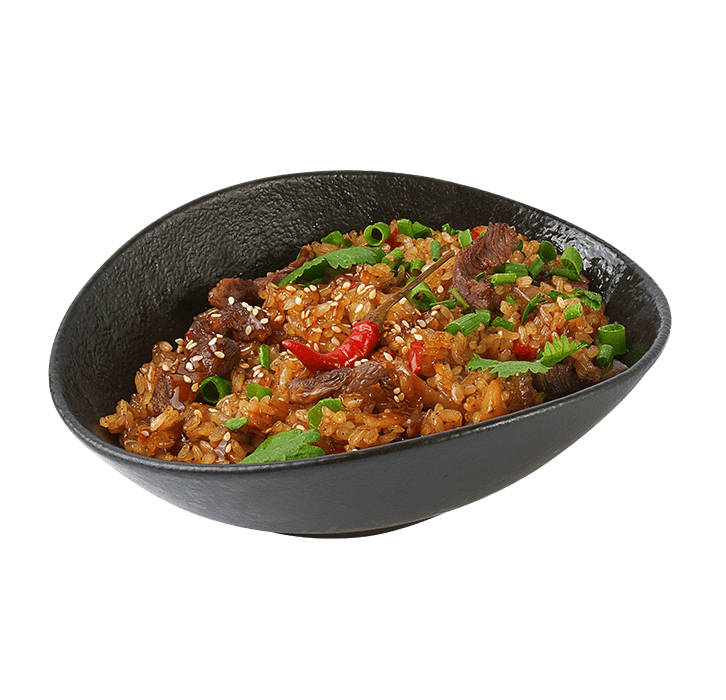 

Тяхан с говядиной