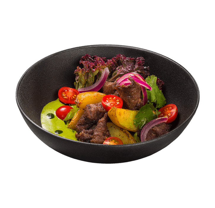 

Тайский салат с говядиной и картофелем