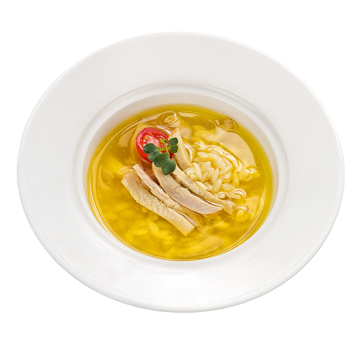 

Супчик орзо с куриной грудкой