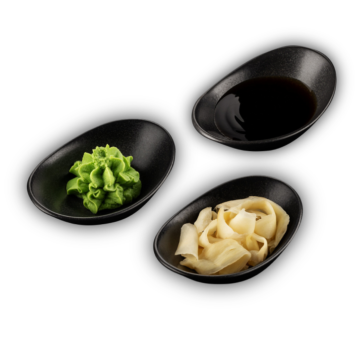 Набор для суши (соус,имбирь,васаби)