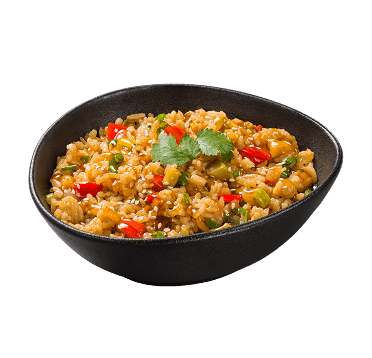 Тяхан с овощами