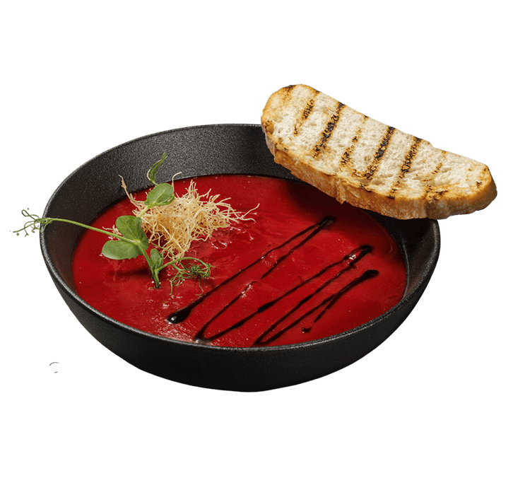 Томатно-свекольный суп-пюре