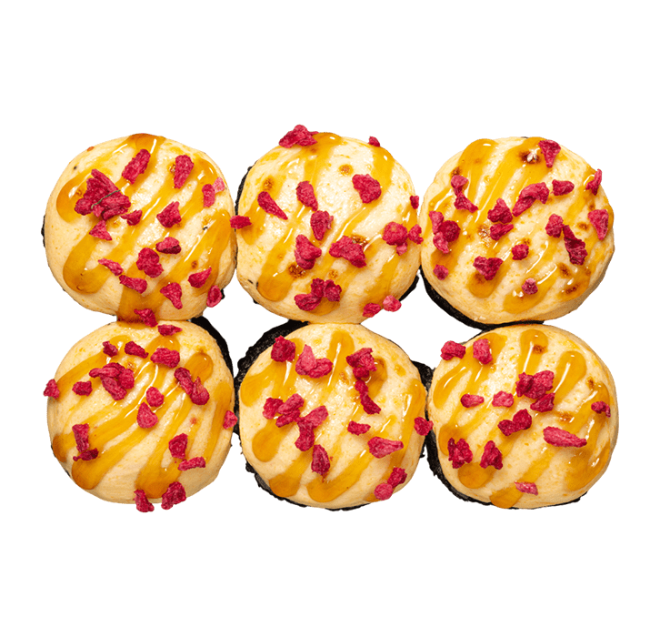 Абури с лососем