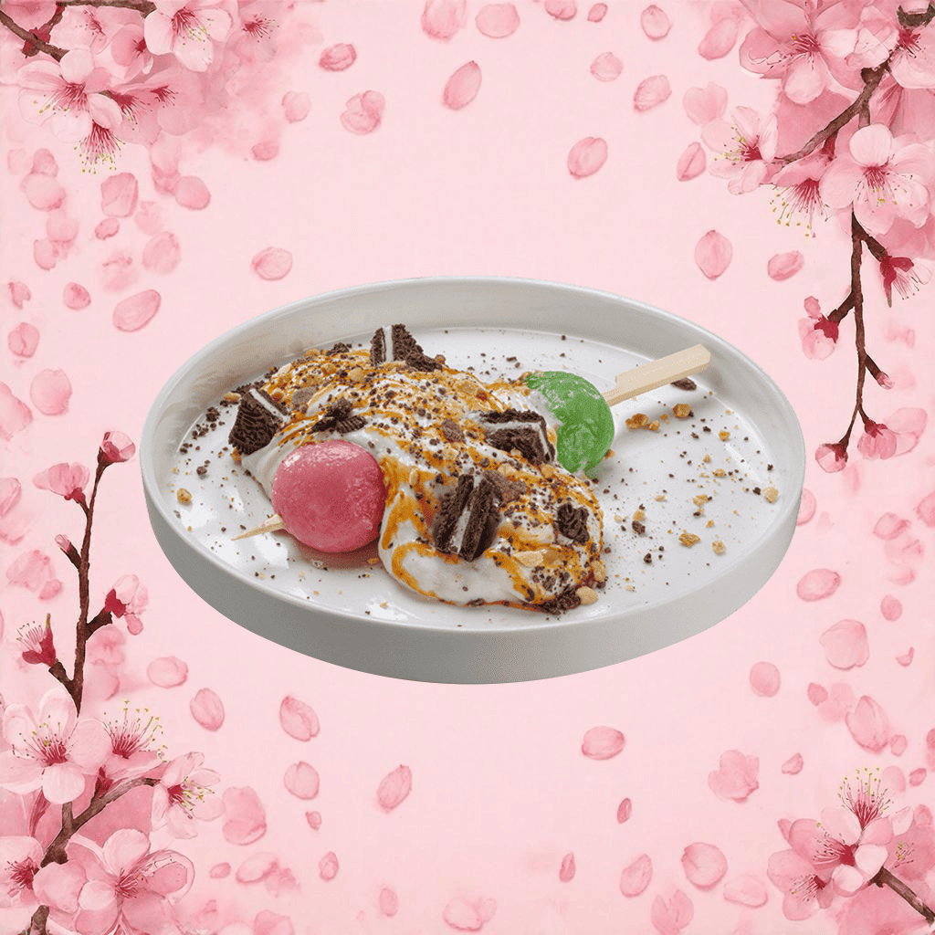 Данго с сырной пенкой