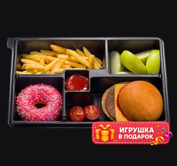 Бенто с бургером