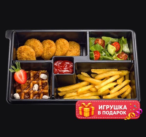 Бенто с наггетсами