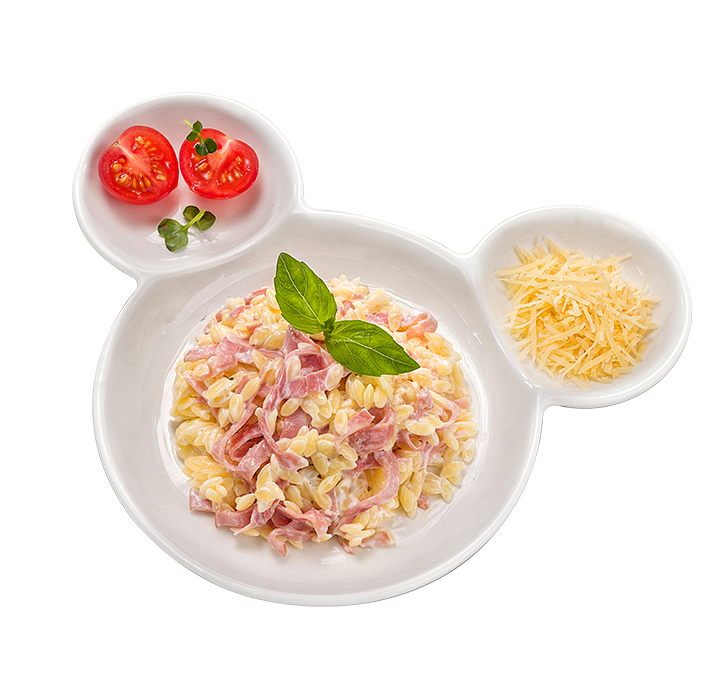 Орзо с ветчиной