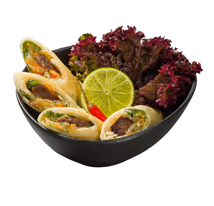 Харумаки с говядиной