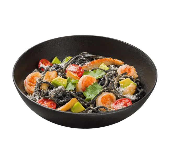 Вок Хань с креветками и курицей